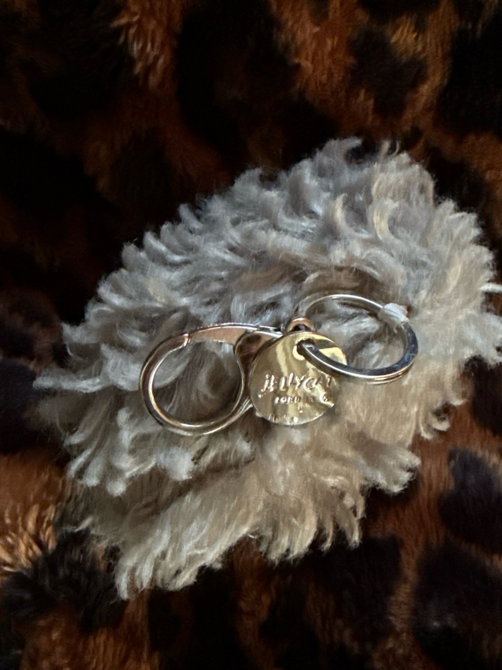 Jellycat Storm Cloud Keychain - Picture 3 of 3